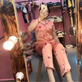 🌸🌸đồ bộ lụa satin quần dài🌸🌸