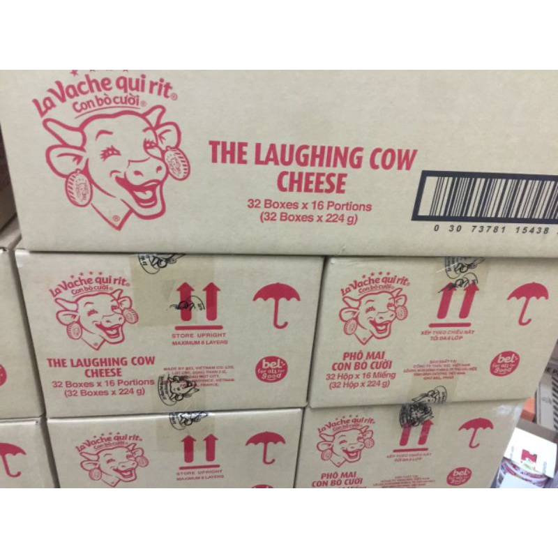 Phomai con bò cười vị truyền thống 16 Miếng (mẫu mới tinh phiên bản siêu anh hùng date tháng 02/2022)