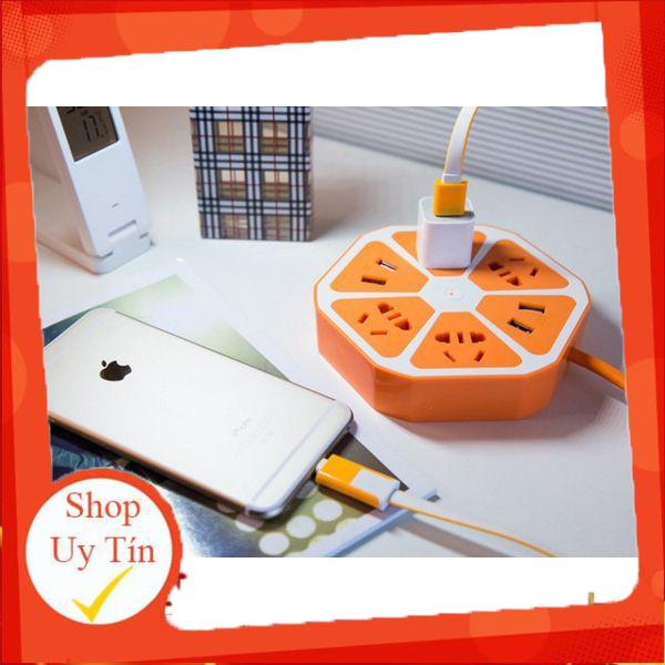 ổ điện cam có chân cắm rắc USB