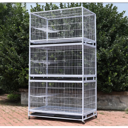 Lồng Mèo 3 Tầng Mẫu Mới Kích Thước 100*70*180cm  - Hàng Loại 1