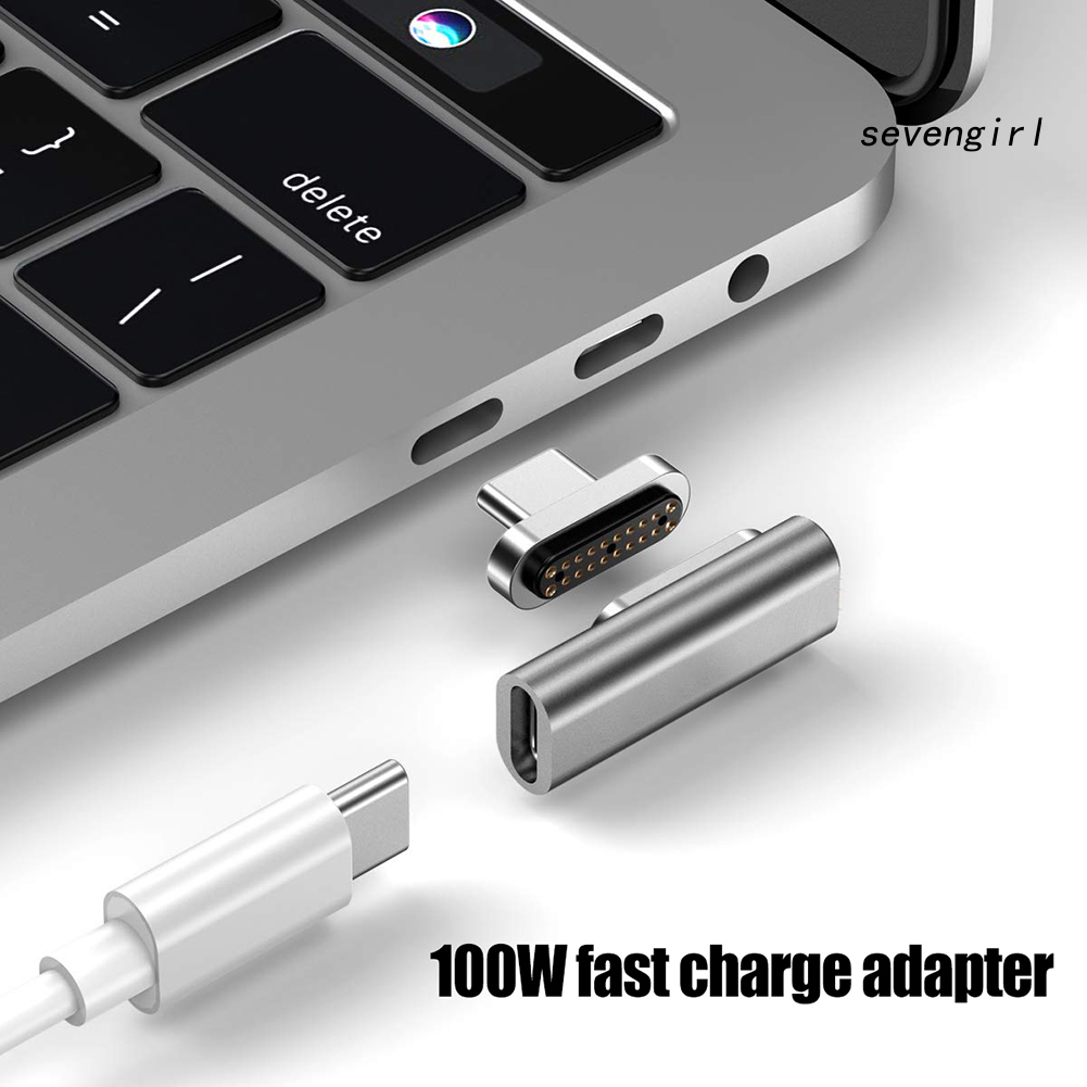 Đầu Chuyển Đổi Từ Sev- Magnetic 4k Type-C Sang Type-C Cho Macbook Pro Air