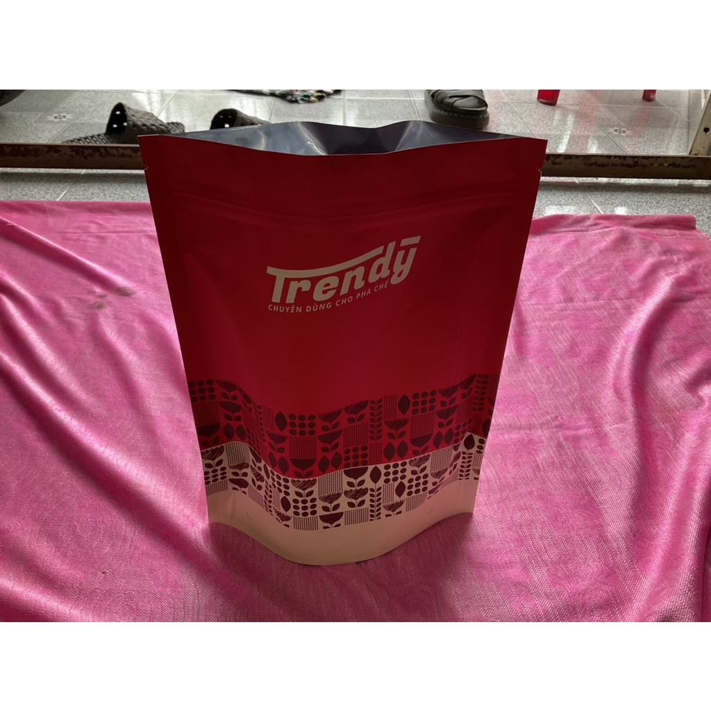 Túi Zipper Đáy Đứng Trendy 500gram - 22x28cm