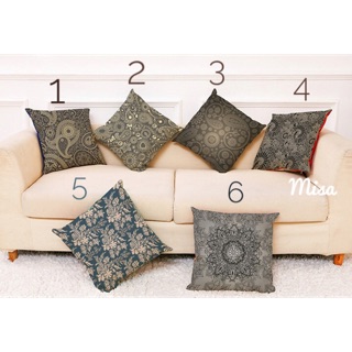 Gối tựa lưng Hàn quốc-Gối Trang trí-Gối tựa sofa vải Ramie cao cấp