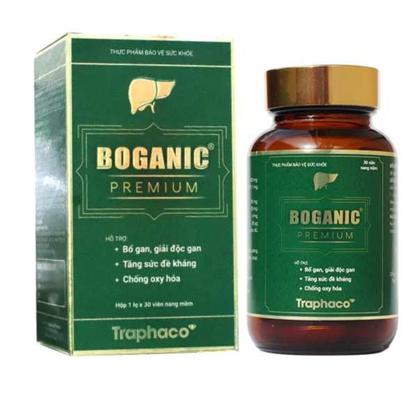 BOGANIC PREMIUM – Bổ gan, giải độc gan, tăng sức đề kháng, chống oxy hóa (30 viên)