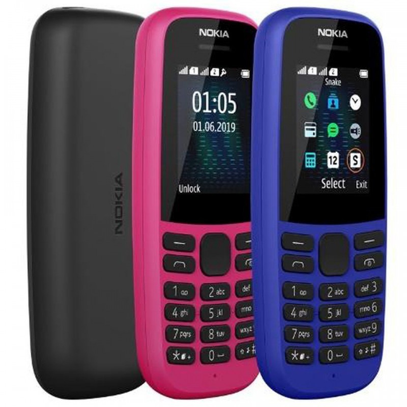 Điện thoại Nokia 105 Dual Sim (2019) - Hàng chính hãng