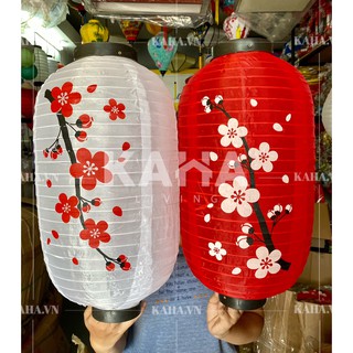 Lồng Đèn Nhật Bản In Hoa Đào