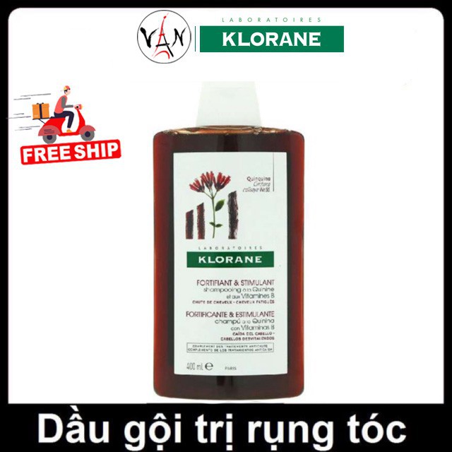 Dầu gội và dầu xả Klorane chống rụng tóc giúp tóc mọc nhanh dài mượt 400ml - Mẫu mới nhất 2022