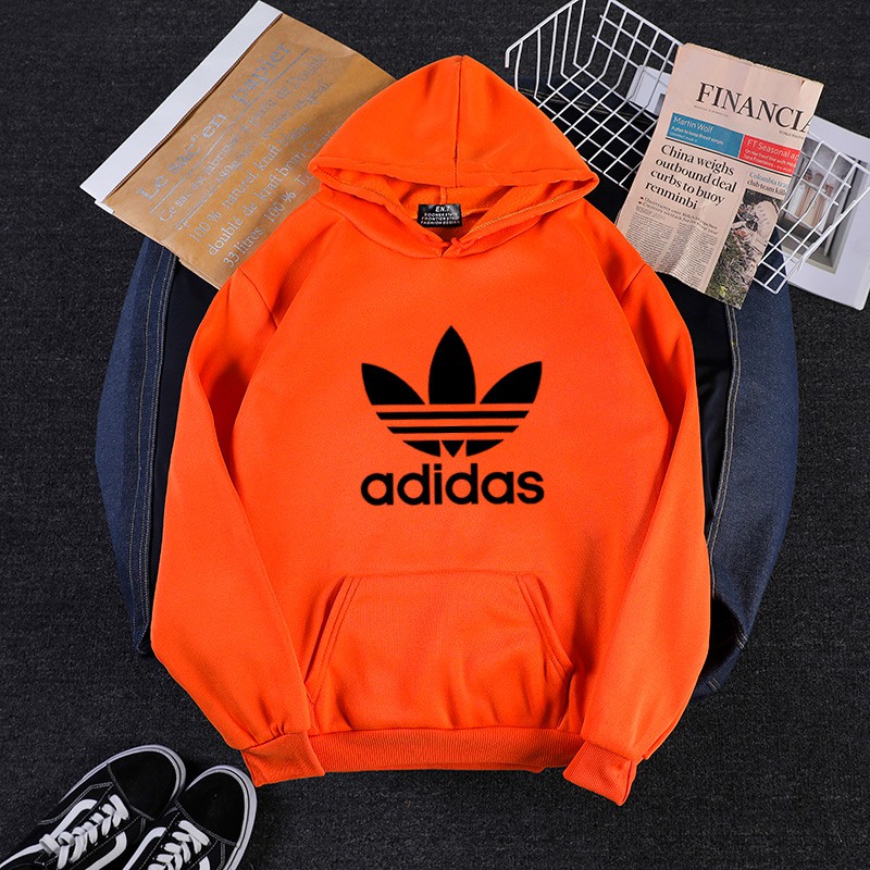 Áo hoodie adidas dáng suông chất lượng cao thời trang cho nam