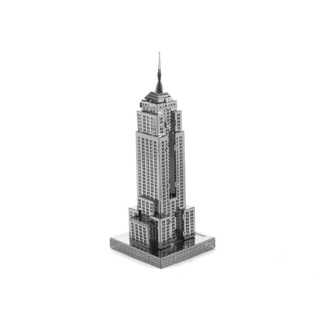 Mô hình 3D tòa nhà Chrysler - Mô hình Metal lắp ghép kim loại 3D Chrysler Building ( Tự Ráp)