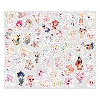 Set 100 sticker change girl dễ thương