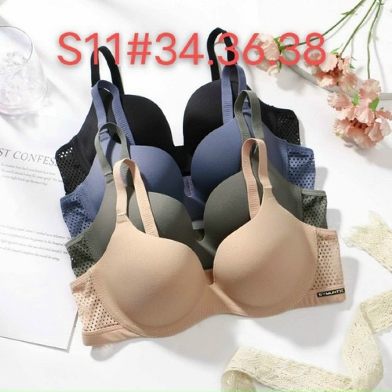 Áo ngực nữ áo lót su không gọng nâng ngựcđẹp cao cấp S11