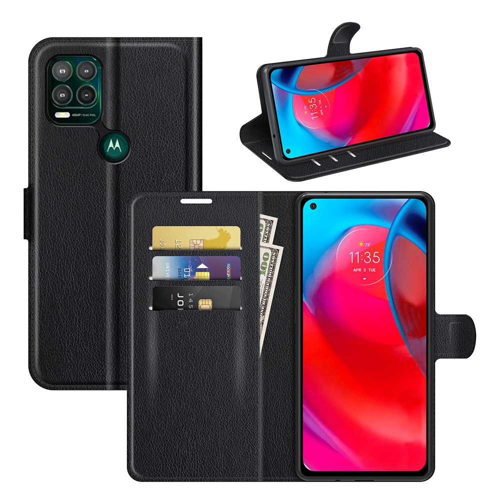 Ốp lưng điện thoại dạng ví da lật dành cho Motorola Moto G Power Stylus Play 2021 5G