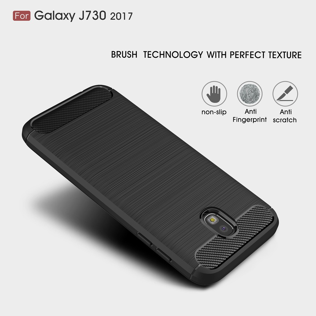 Ốp Lưng Tpu Sợi Carbon Cho Samsung Galaxy J3 J5 J7 Pro 2017 / J330 / J530 / J730 | BigBuy360 - bigbuy360.vn