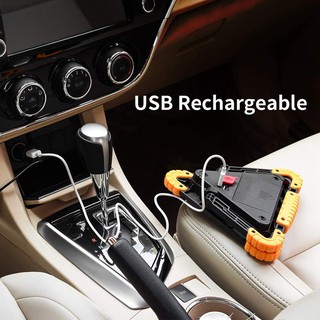 Rechargeable COB Led Work Light Power Bank Battery Function Work Lamp Waterproof