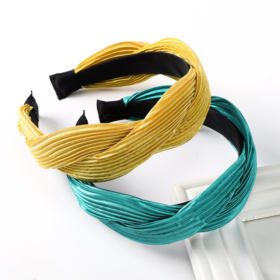 Băng đô cài tóc màu sắc đơn giản kiểu dáng thời trang cho nữ