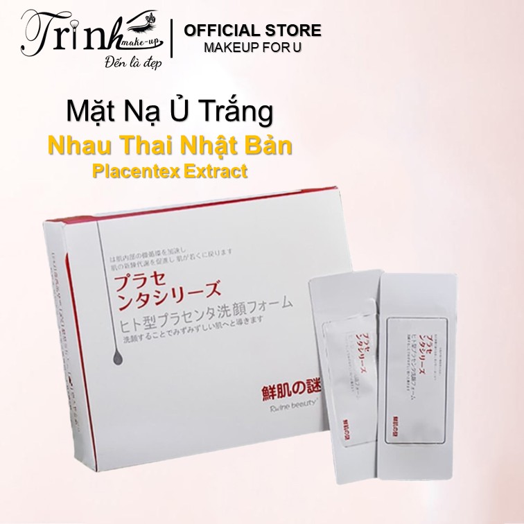 Mặt Nạ Ủ Trắng Nhau Thai Nhật Bản Placentex Extract 5ml