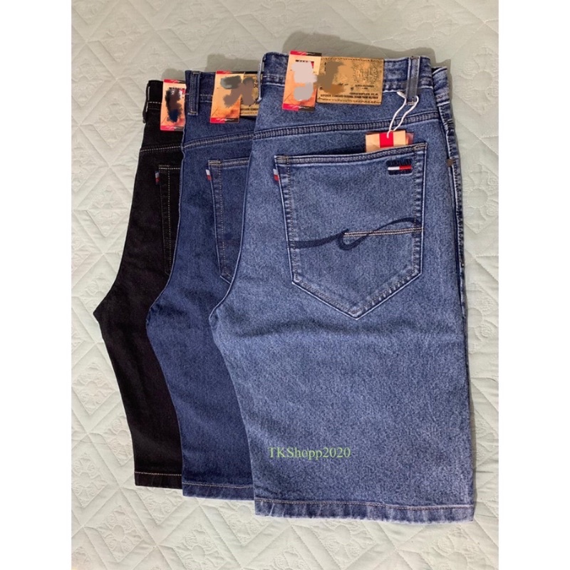 Quần Jean lửng nam BIGSIZE < 130kg (size 35-46)