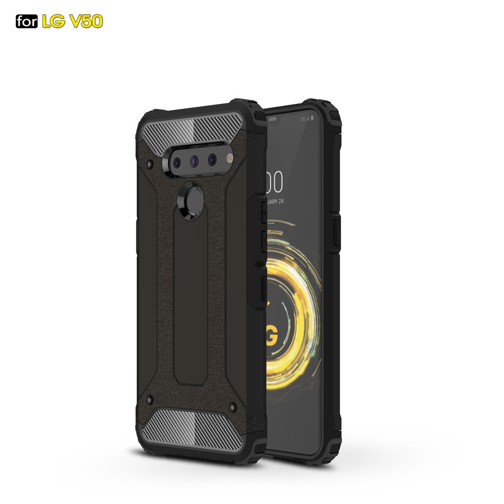 For LG G6 G7 G8 thinQ/G8s thinQV40 V50 PC+TPU King Kong Armor Phone Hard Case