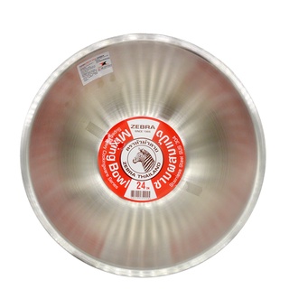 Thau thố trộn inox zebra thái lan 24cm-135024-3.2l. nhập khẩu inox 304 cao cấp