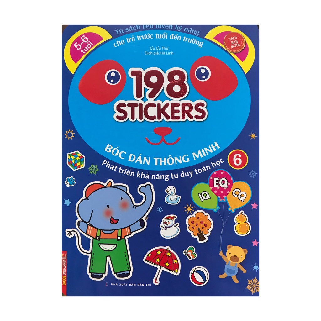 Sách 198 stickers bóc dán thông minh 6