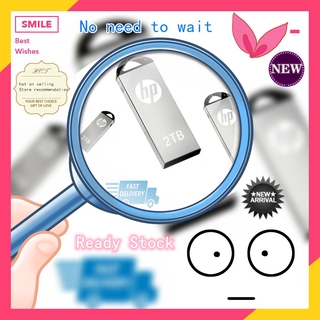Flash Drive HP 2TB  large Storage  USB Pendrive Mini Metal Waterproof Small Four Corners High Speed U Disk