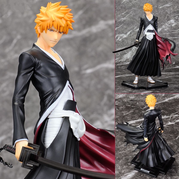 Mô Hình Nhân Vật anime Bleach Kurosaki Ichigo Bằng PVC 20cm Làm Quà Tặng Cho Bé