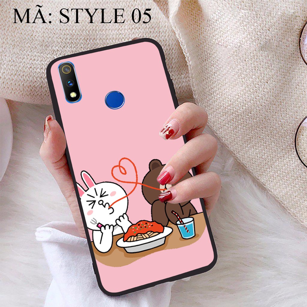 Ốp lưng Realme 3 Pro viền dẻo TPU BST Phong Cách Trẻ Trung