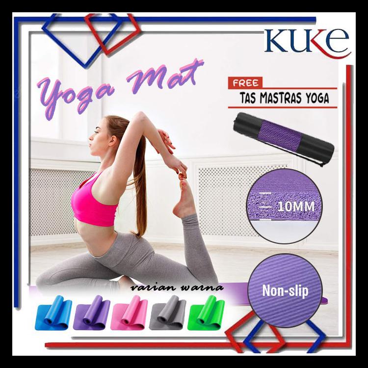 Thảm tập Yoga Kuke Nbr 10Mm mã 257