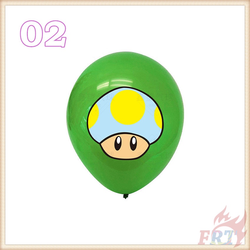 Bong bóng Latex hình Super Mario Bros series 02 dùng cho trang trí tiệc sinh nhật