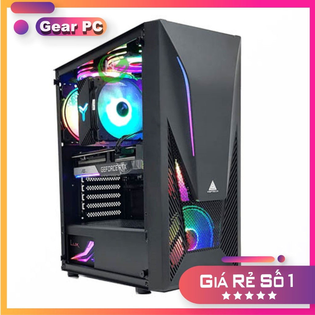 Vỏ Case gaming VSP dòng Series KA-240 - Full ATX (No Fan) - Hàng Chính Hãng - 2T_PC