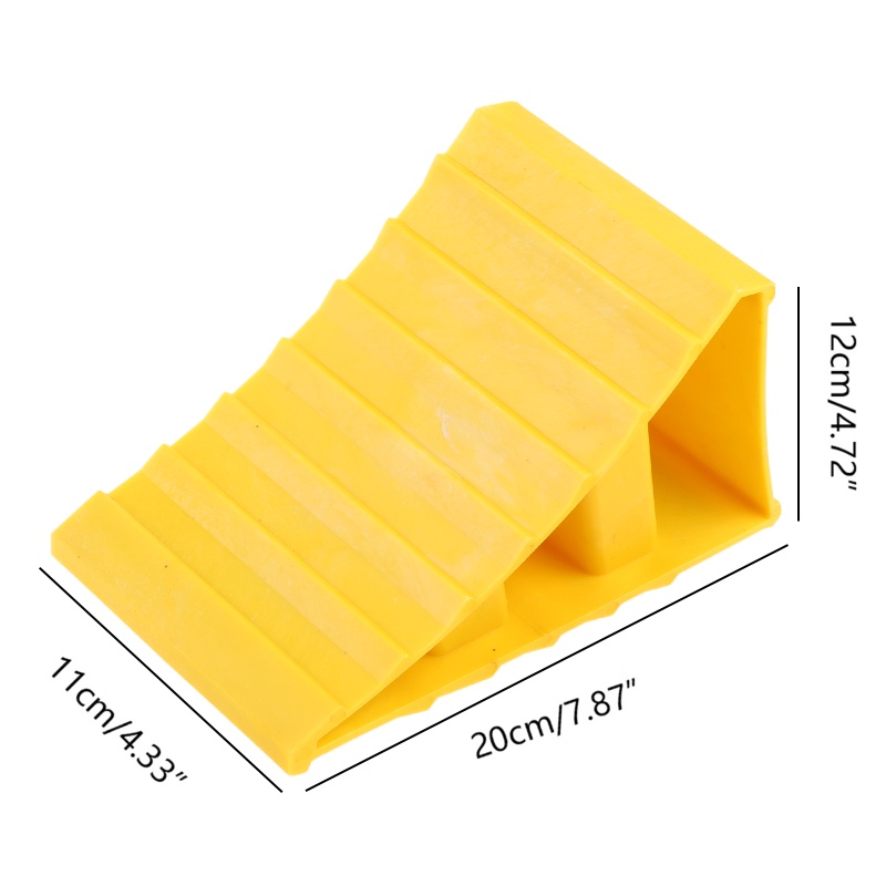 Bộ 2 Nút Chặn Bánh Xe RV Bảo Vệ An Toàn Cho Xe Hơi Xe Tải