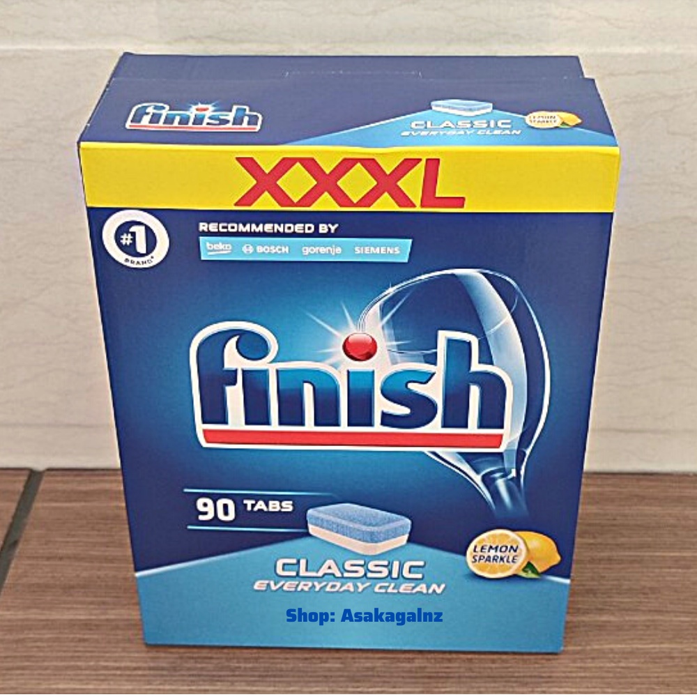 Viên rửa bát Finish All in 1 hộp 90 viên