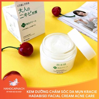 Kem Dưỡng Chăm Sóc Da Mụn Kracie Hadabisei Facial Cream (Acne Care) 50g