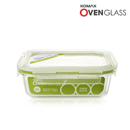 Hộp Thủy Tinh CN 1.04LIT KOmax Chịu Nhiệt Oven Glass, [Xuất Xứ Hàn Quốc]