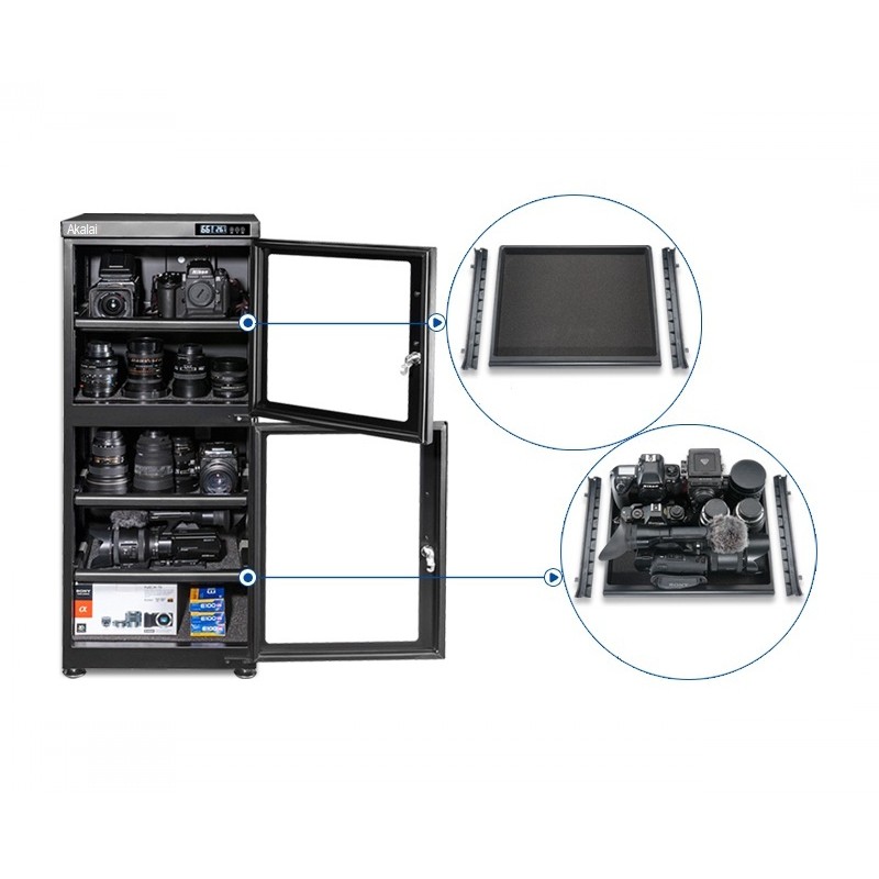 TỦ CHỐNG ẨM AKALAI SD150, 150LÍT (Hàng chính hãng new 2019)
