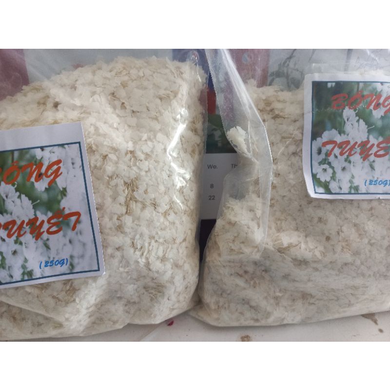 Bông tuyết câu cá, câu đài, cá rô phi, cá chép...250g, mồi câu chính hãng Aduy fishing