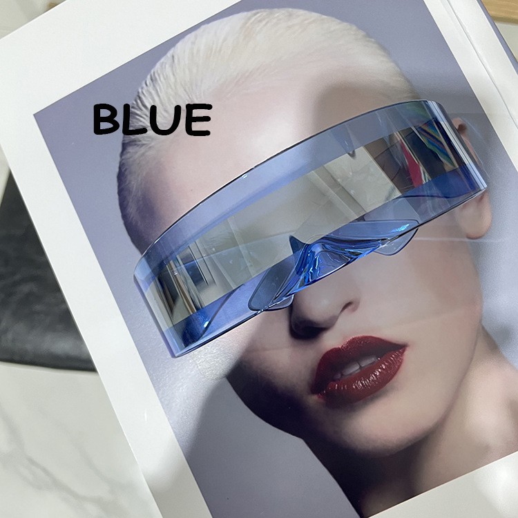 Kính mát thời trang hình chữ nhật kiểu công nghệ tương lai | BigBuy360 - bigbuy360.vn