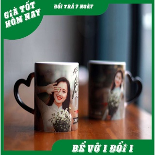 Ly , cốc sứ ( IN THEO YÊU CẦU ) đổi màu huyền ảo FREE THIẾT KẾ