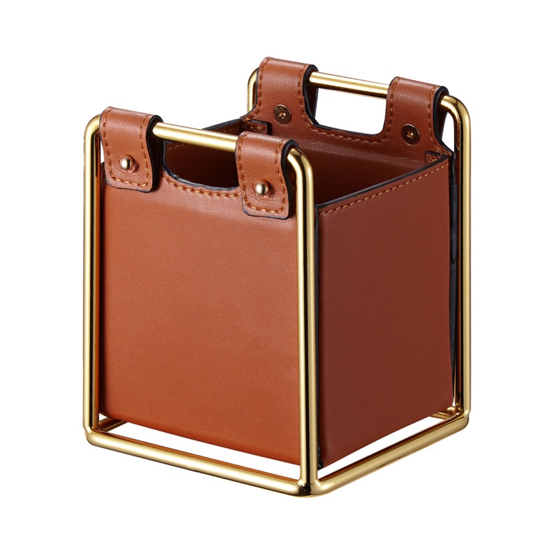 Hộp Da PU Đựng Điều Khiển Từ Xa Để Bàn Tiện Lợi