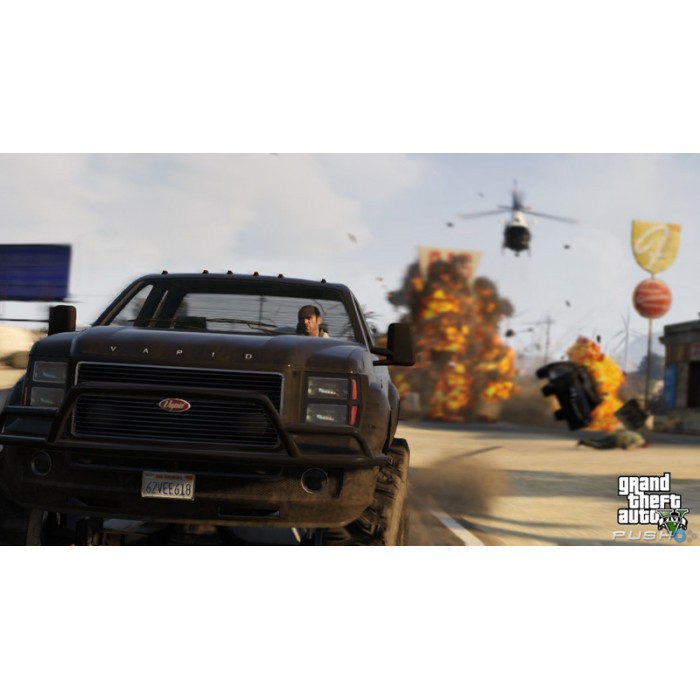  Đĩa Game PS4: Grand Theft Auto V Premium Edition (GTA 5) | BigBuy360 - bigbuy360.vn