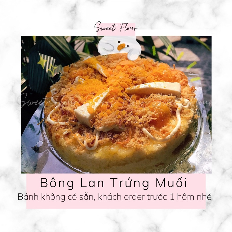 Bánh Bông Lan Trứng Muối