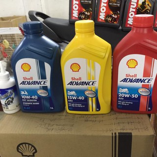 NHỚT XE MÁY SHELL AX3 800ml chính hãng