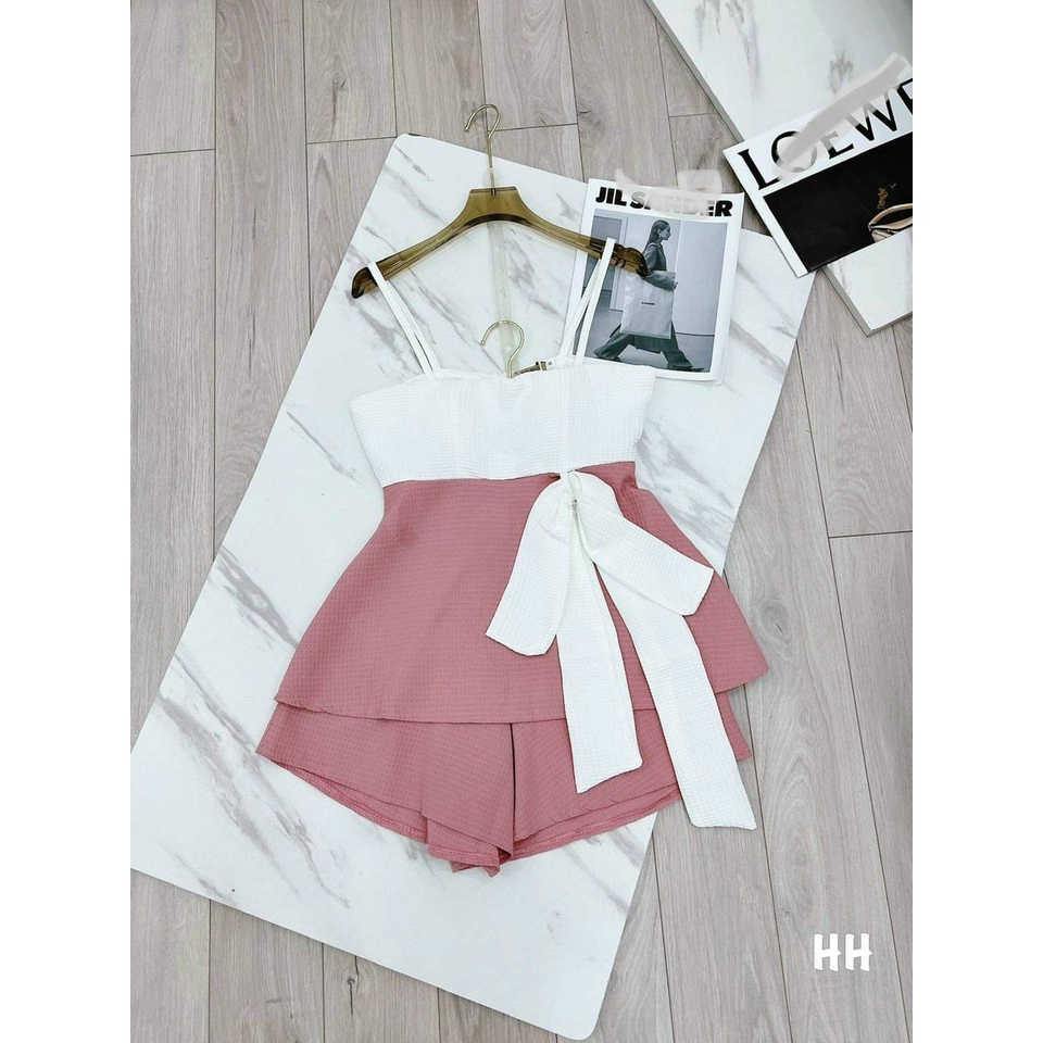 Sét bộ hai dây cột nơ xinh đẹp