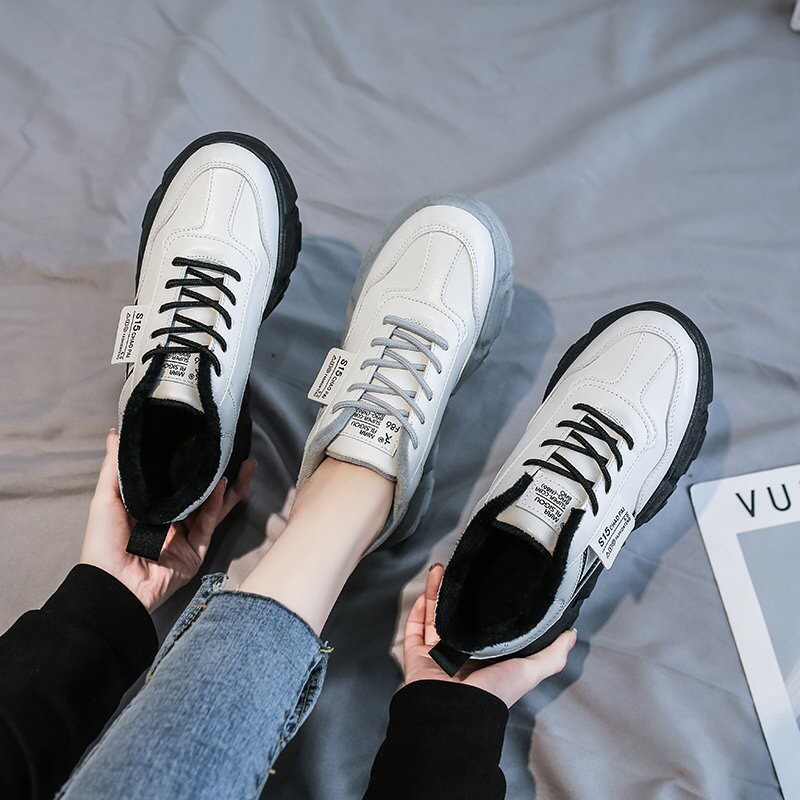 Giày thể thao sneaker phối đế viền phong cách Hàn Quốc hottrend của năm