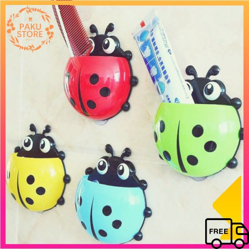 [ NHIỀU MÀU ] Giỏ Đựng Gắn Tường Bọ Cánh Cam