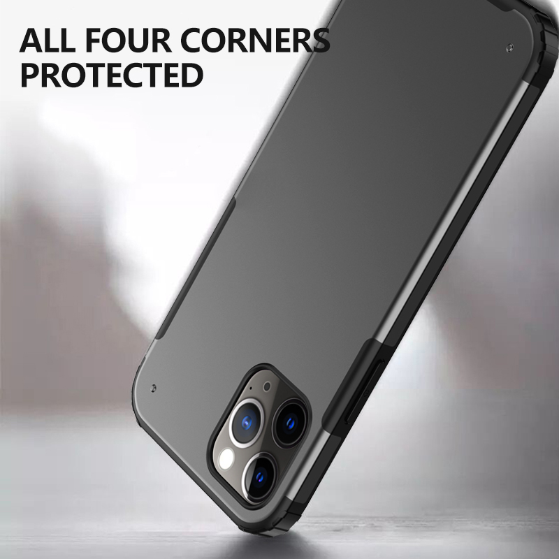 Ốp Điện Thoại Cứng Nhám Trong Suốt Chống Sốc / Rơi Vỡ Cho iPhone 14 13 12 11 Pro MAX X XR XS MAX 8 7 Plus