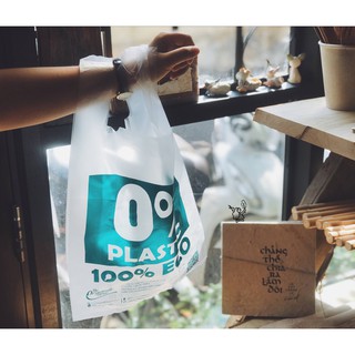 Lốc 50 TÚI BỘT SẮN 0% PLASTIC PHÂN HUỶ SINH HỌC