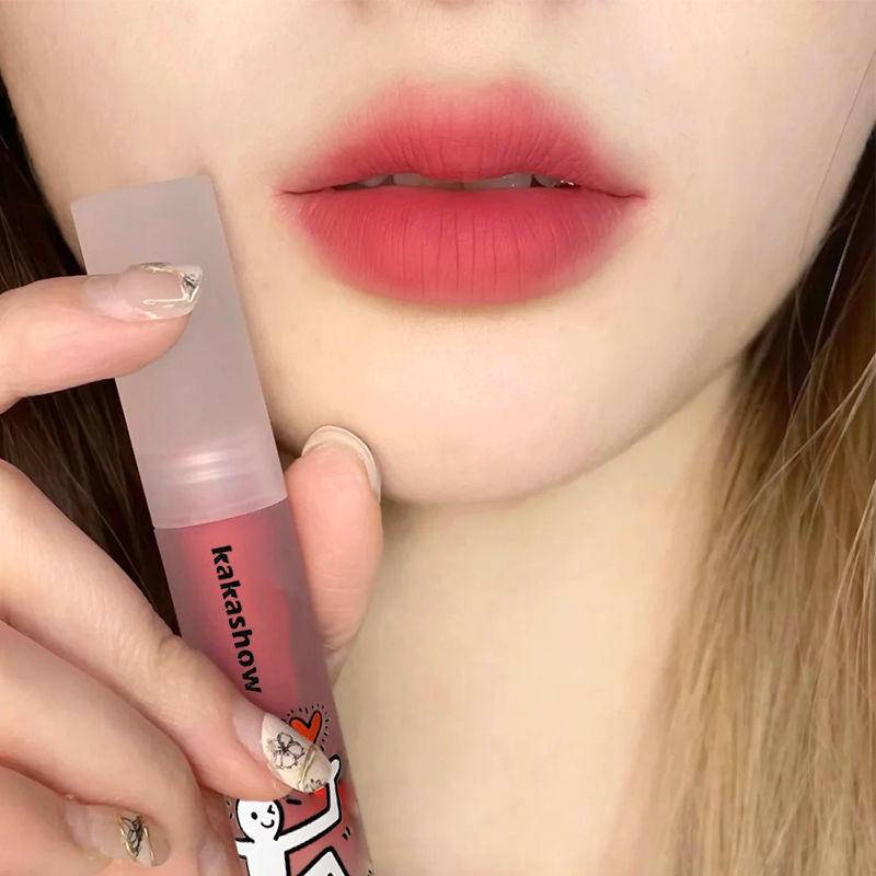 Son Môi KAKASHOW Dưỡng Ẩm Lâu Trôi Chống Thấm Nước Không Dính Thành Cốc Với 6 Màu Lựa Chọn