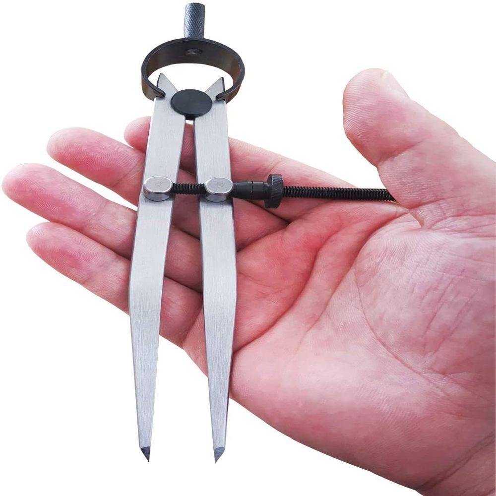 Patricia La Bàn Da Cát Điều Chỉnh Nhanh Vòng Cung Tròn Vẽ Cánh Đai Ốc Nhanh Chóng DIY