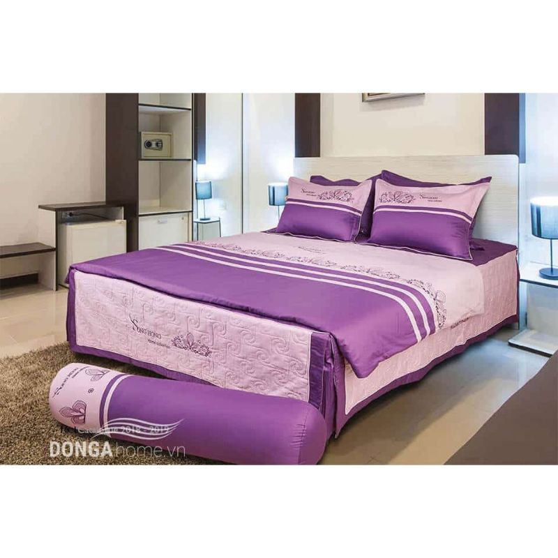 Vỏ chăn chần bông Sông Hồng 100% cotton 200x220cm